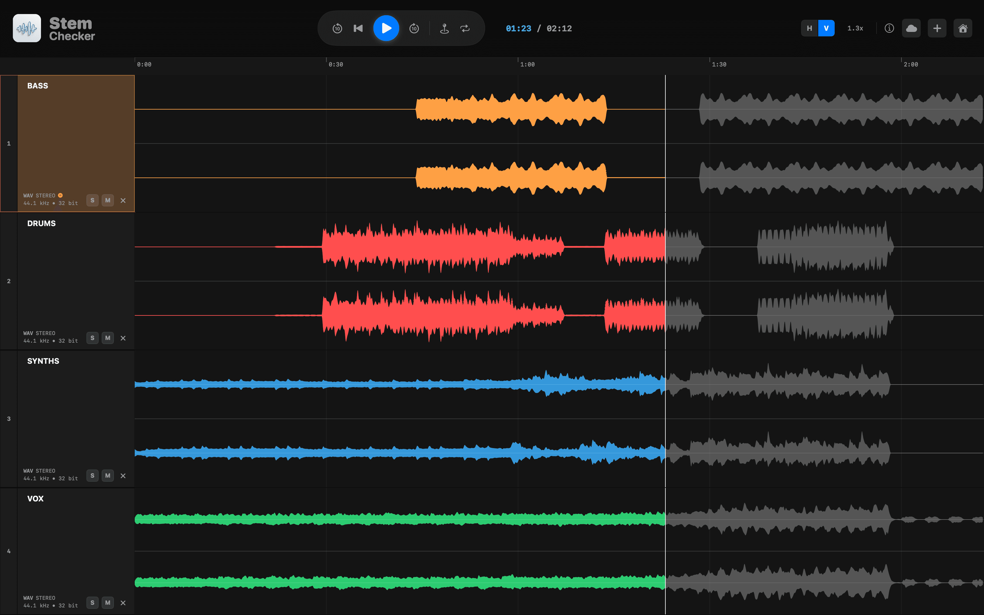 Stem Checker Interface