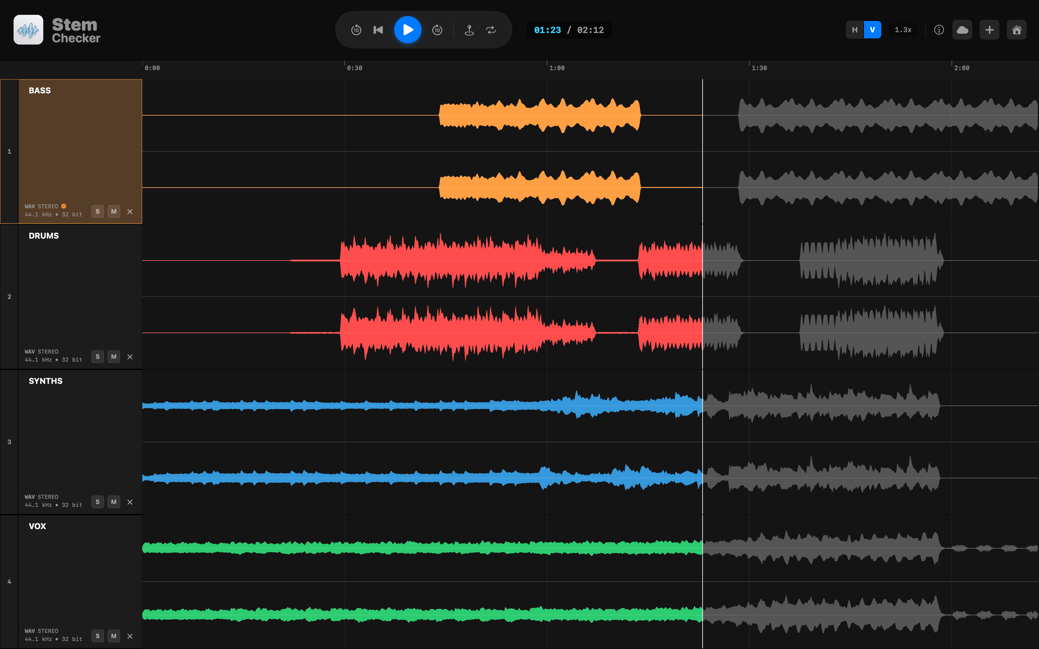 Stem Checker Interface